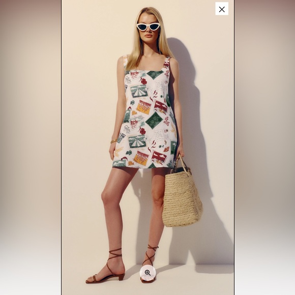 Reformation Linen Dress - Picture 3 of 4